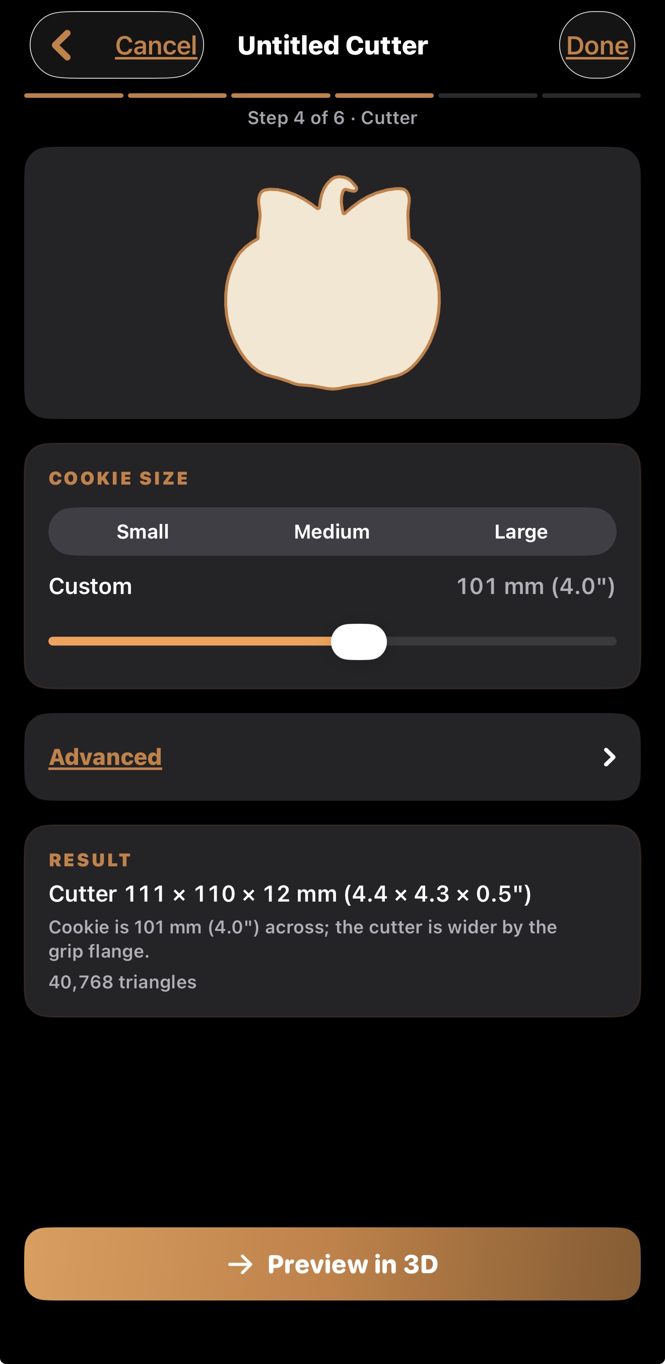 Size it precisely